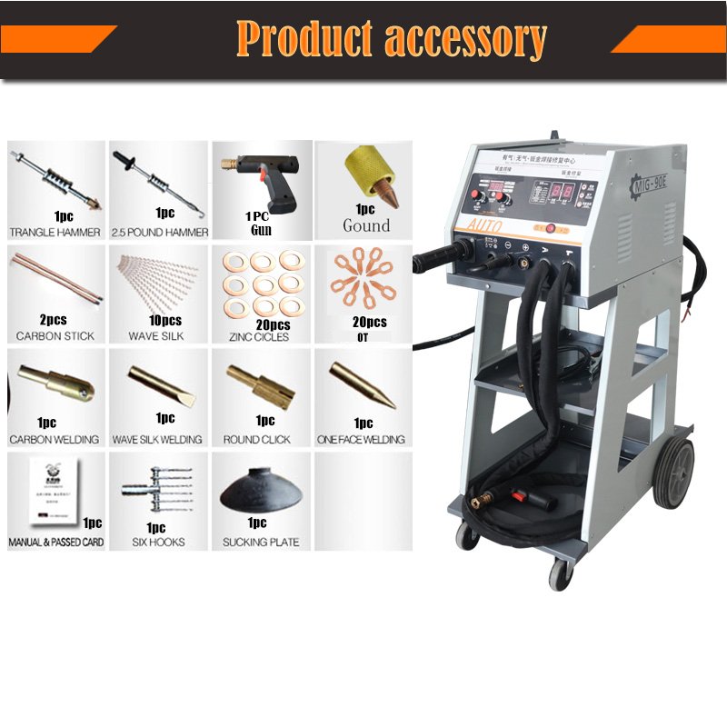CO2 Protection MIG Welding Machine & Spot Welders for Car Body Repair Equipment