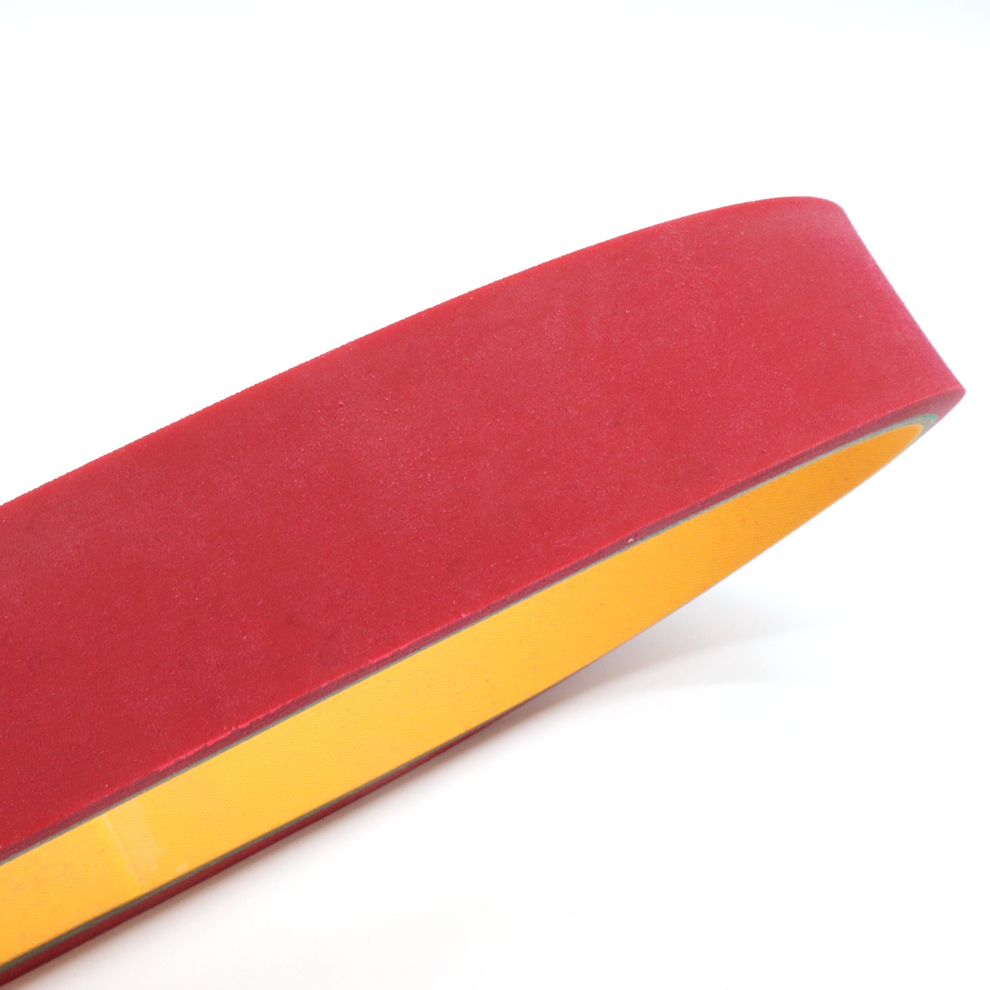 2.0mm Red Nylon Textile Flat Transmission Belt Spindle Tape Nylon Sandwich Baseband Belt