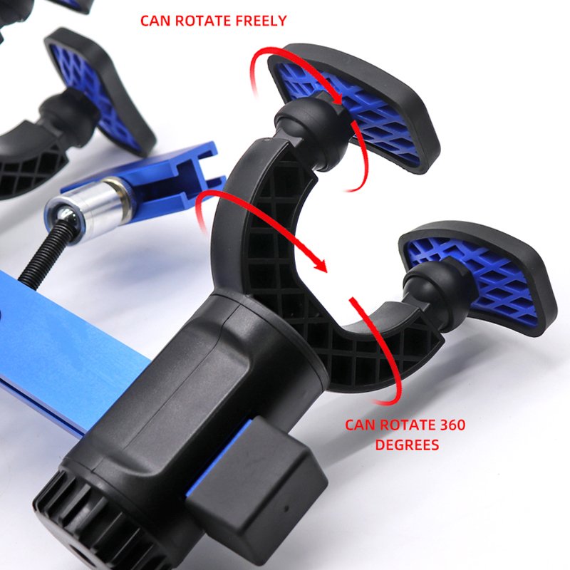 Sheet Metal Paintless Dent Repair Special Bridge Lift with Adapter Adjustable Rotating Puller Dent Removal Tools