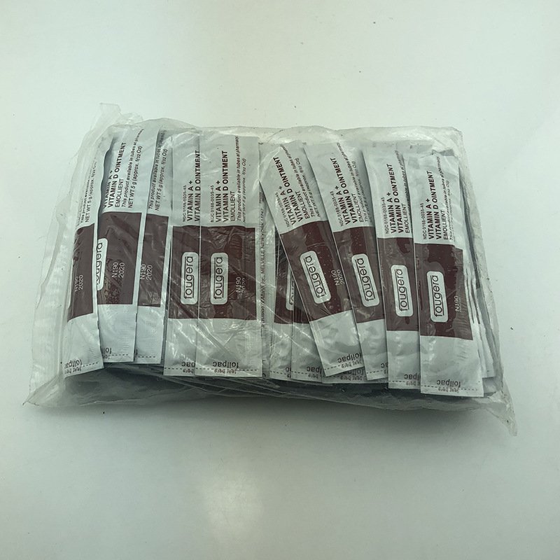 100 Pcs/bag Tattoo Aftercare Cream Vitamin Ointment A&D Anti Scar Tattoo Repair Gel for Tattoo Body Art Permanent Makeup