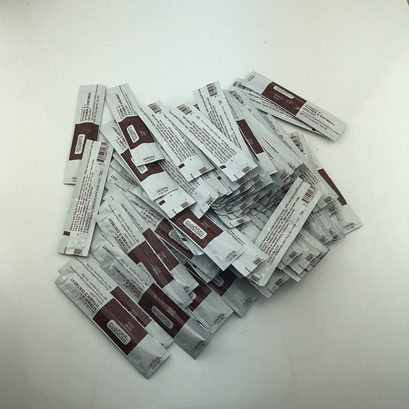 100 Pcs/bag Tattoo Aftercare Cream Vitamin Ointment A&D Anti Scar Tattoo Repair Gel for Tattoo Body Art Permanent Makeup
