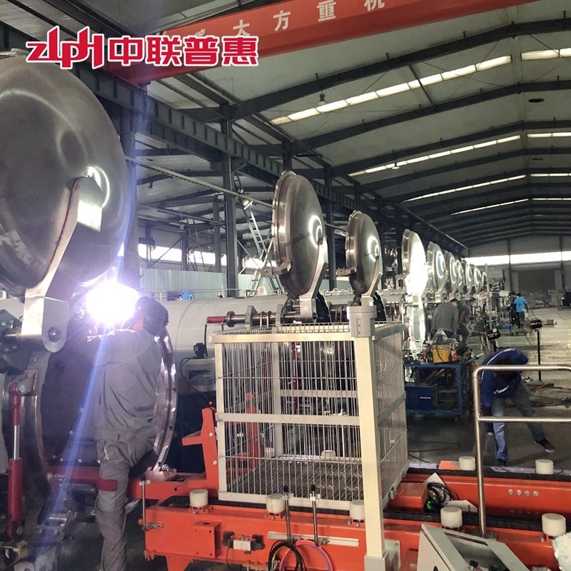 ZLPH Automatic Loading and Unloading Machines Food Sterilising Machine Food Sterilizer Retort