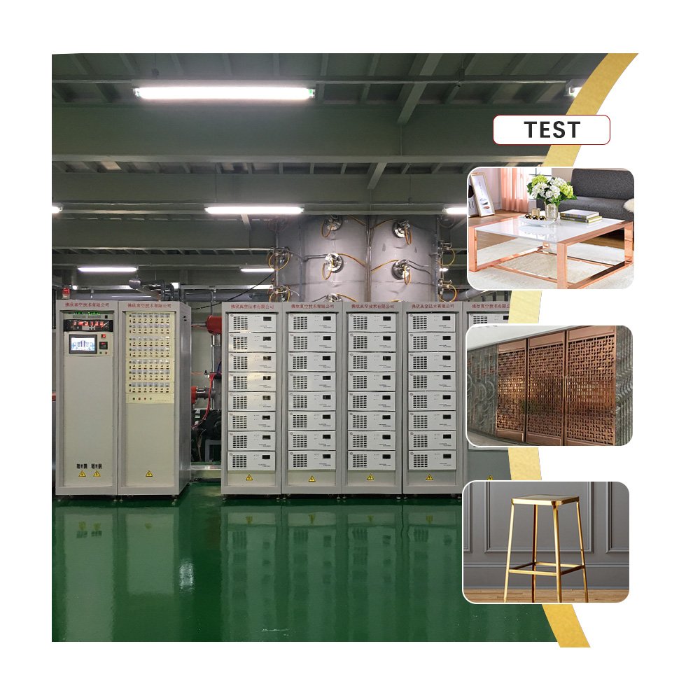 Large Size PVD Vacuum Coating Machine for Table Chair Furniture