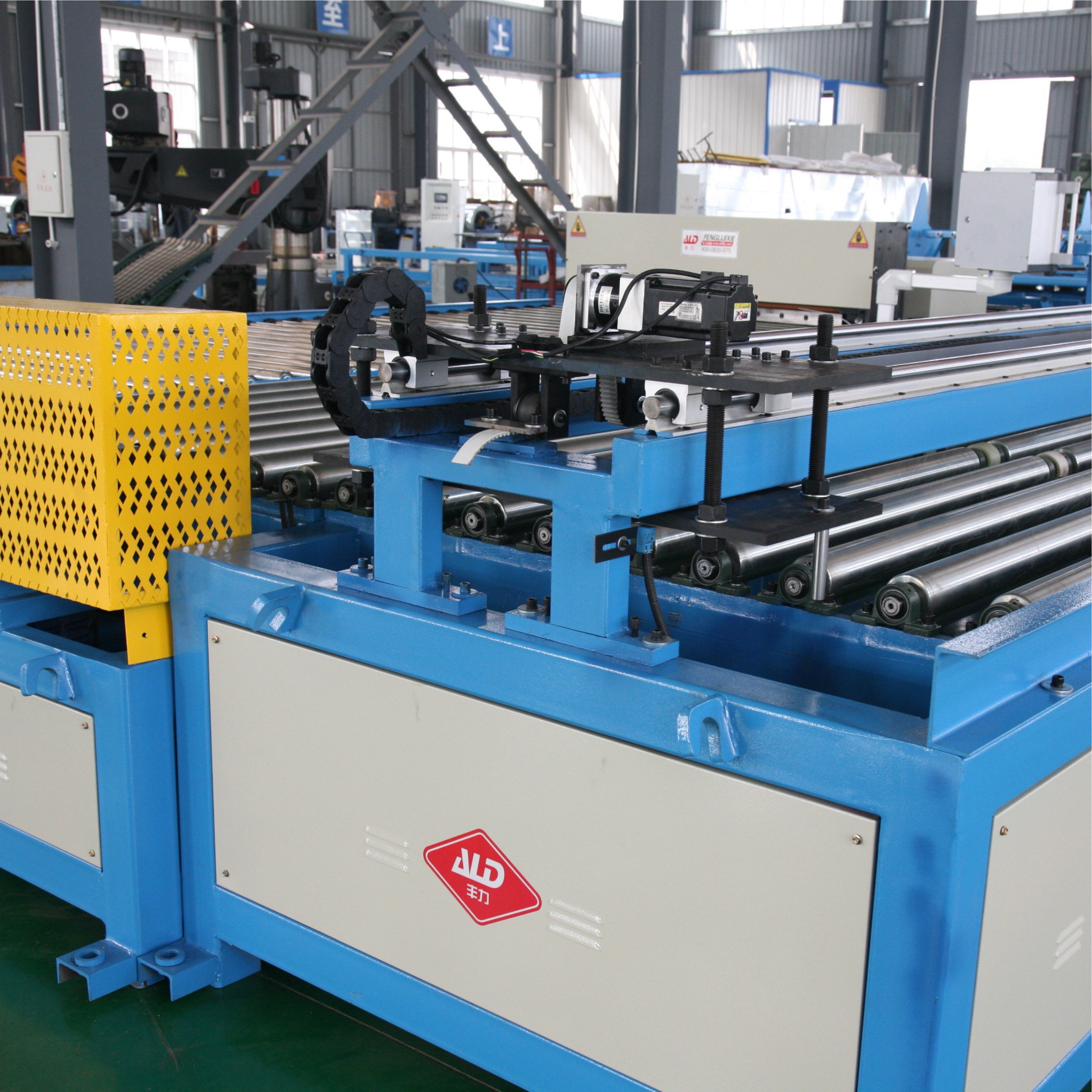 HVAC Air Duct Fabrication Production Line 6 Equipment Machine Auto Line 6