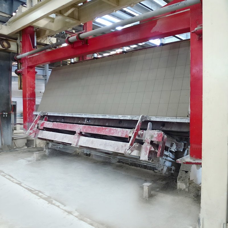 Full Automatic AAC Gas Block Machine Production Line Autoclaved Aerated Concrete Block Plant AAC Bricks Production Line