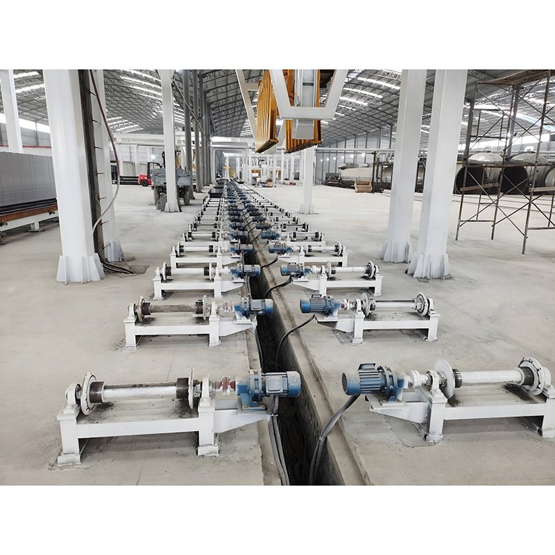 Full Automatic AAC Gas Block Machine Production Line Autoclaved Aerated Concrete Block Plant AAC Bricks Production Line
