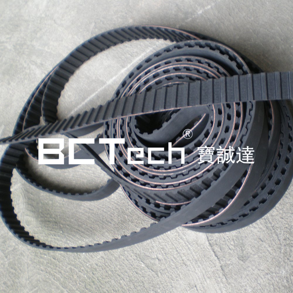 Foshan industrial Rubber automobile timing belt/small timing belt