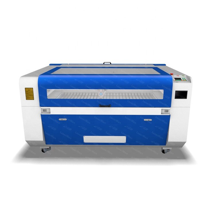 LM-1390 Hybrid type co2 laser cutter machine / steel and wood sheet cutting 300w