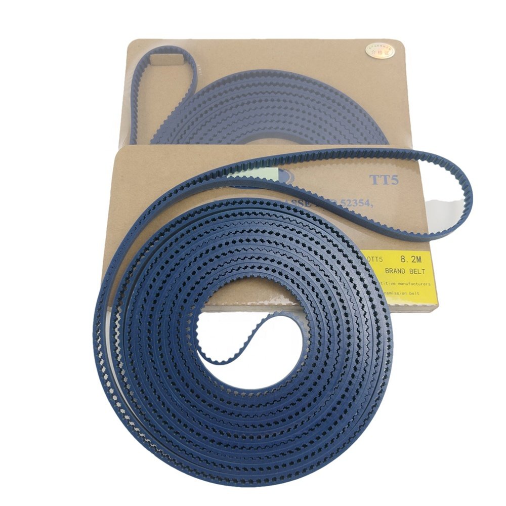 Manufacturer transmission belts standard TT5 PU timing belt blue for circular knitting machines