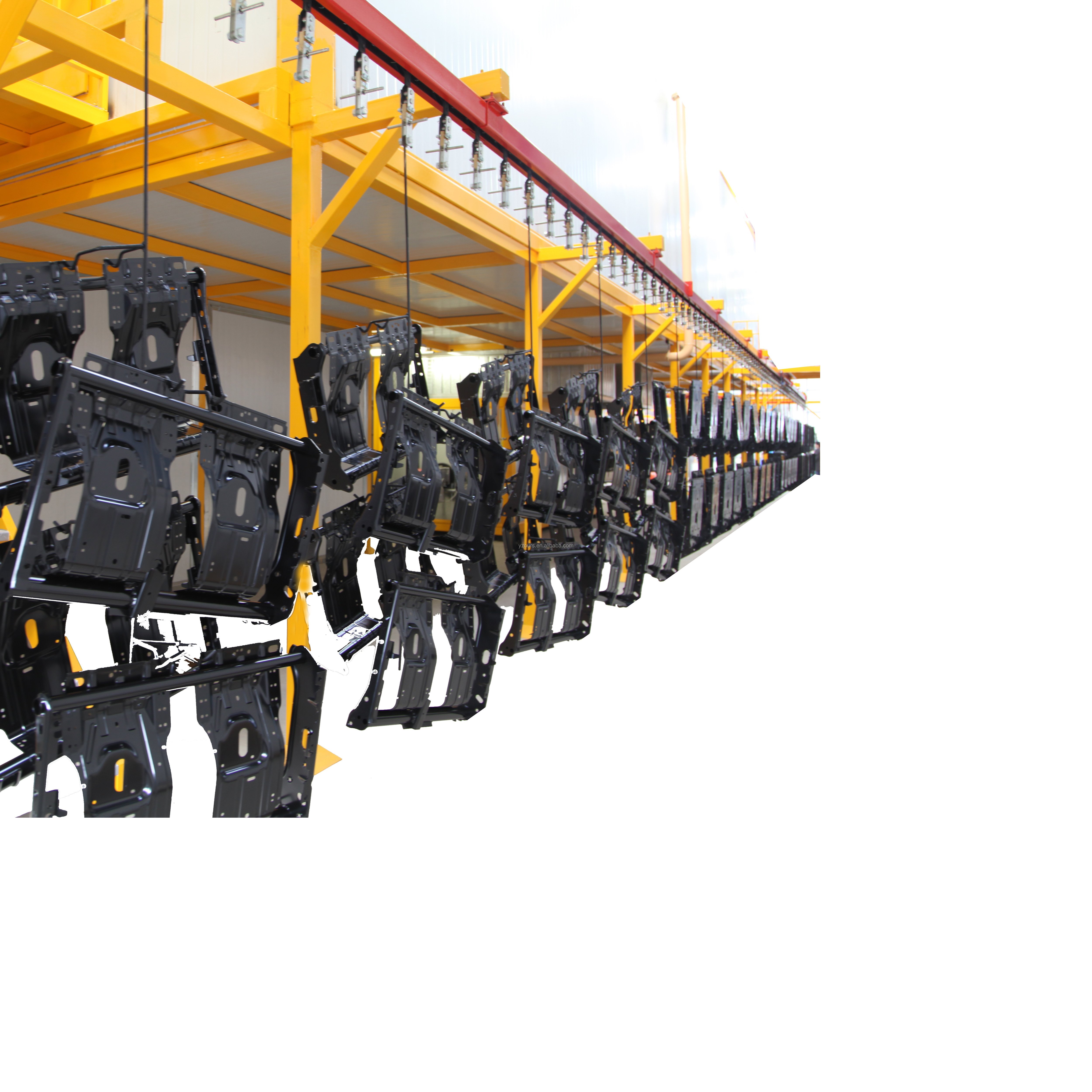 Truck Auto Electrocoating System Powder Spraying E-coating Equipment Line Anodized Electrophoresis Electrophoretic Paint