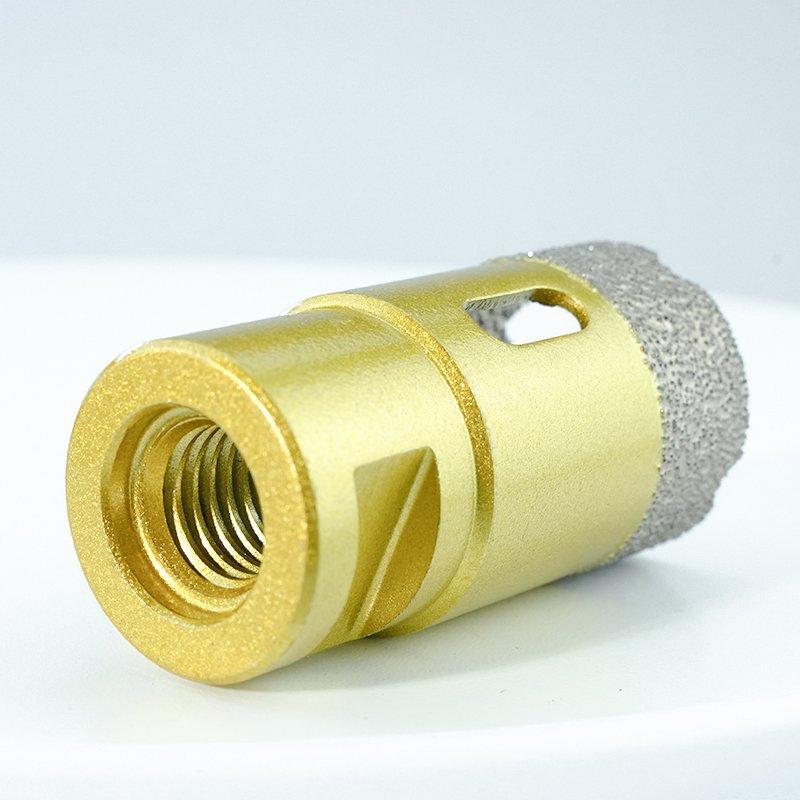 Vacuum Brazed 16Pcs Diamond Drilling Core Bit Kit for Porcelain Marble Granite Cuts Hole Saw Stone Work