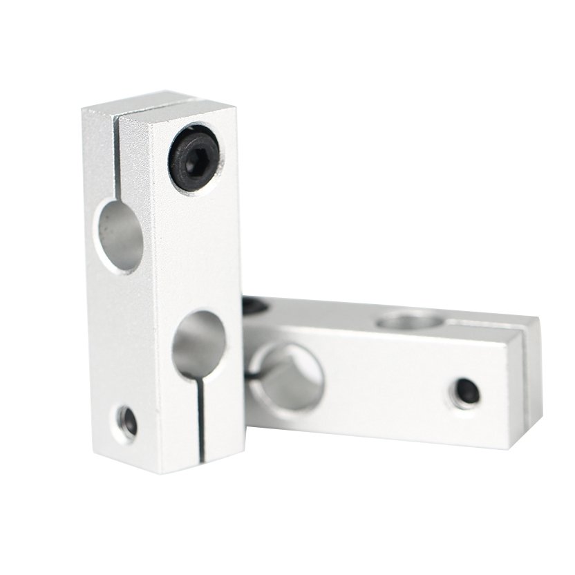 Heavy Duty Aluminum Alloy Double Slide Rails Linear Cross Bearing With Radial Bearing