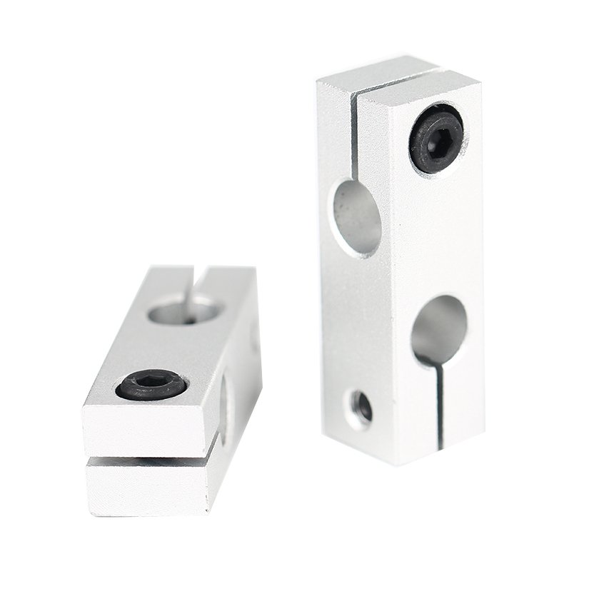 Heavy Duty Aluminum Alloy Double Slide Rails Linear Cross Bearing With Radial Bearing