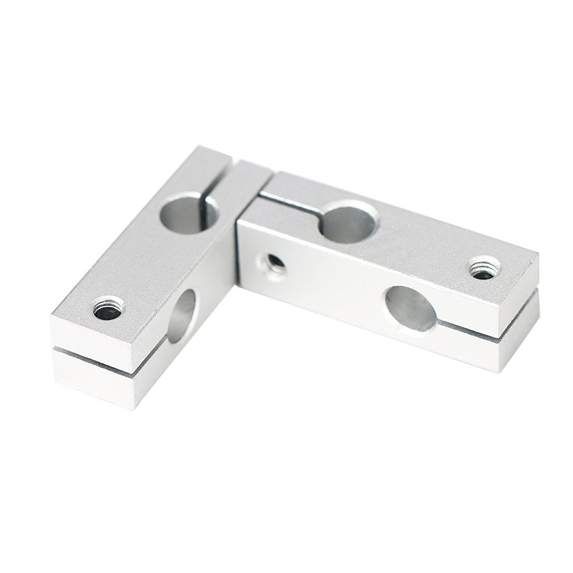Heavy Duty Aluminum Alloy Double Slide Rails Linear Cross Bearing With Radial Bearing