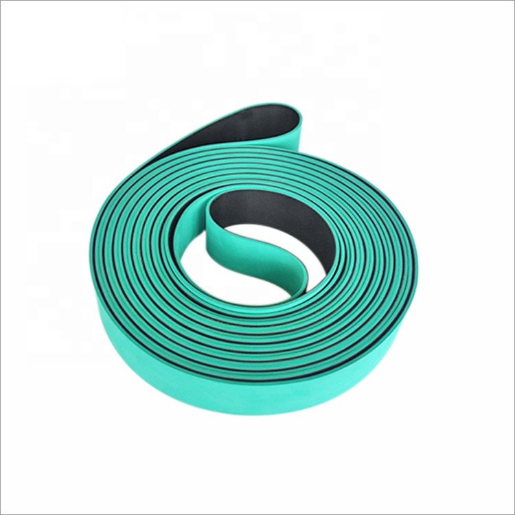 seamless Green Rubber Flat Belt High Speed Polyamide Transmission rubber belt