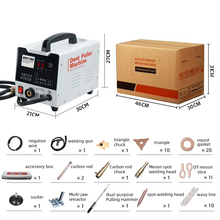 FUNISI Manufacturer Price 95L High Quality Spot Welder Car Repair Equipment Dent Puller Machine for Automotive Iron Panel