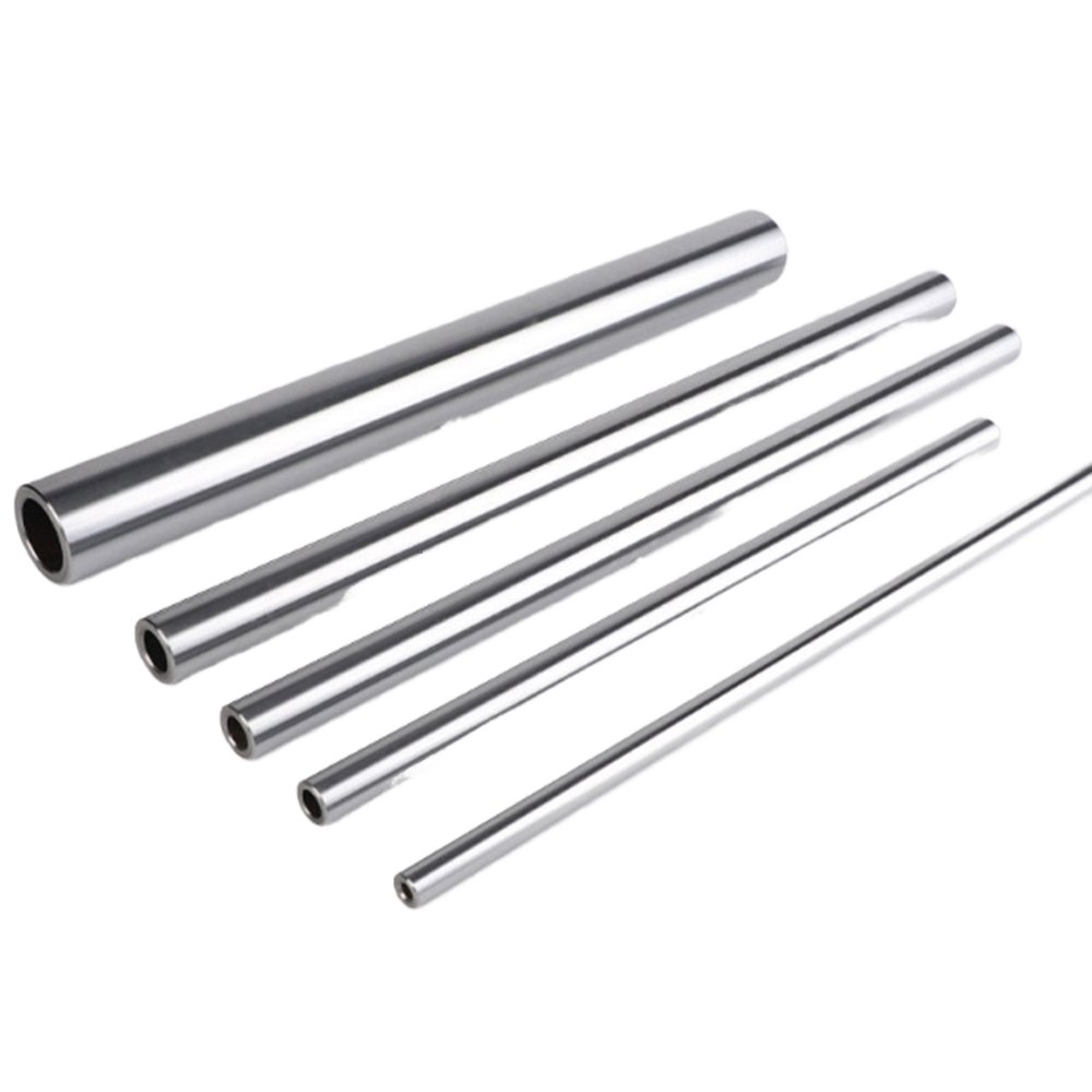 Customized linear hollow optical shaft cylindrical chrome plated rod hollow shaft piston rod guide hollow rod processing