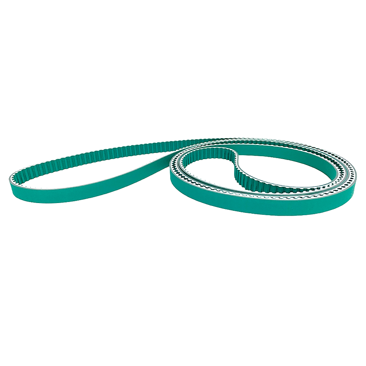 Thickened Double-sided Green Fabric Polyurethane Timing Belt 25-T10-3550+3PU PU Synchronous Belt