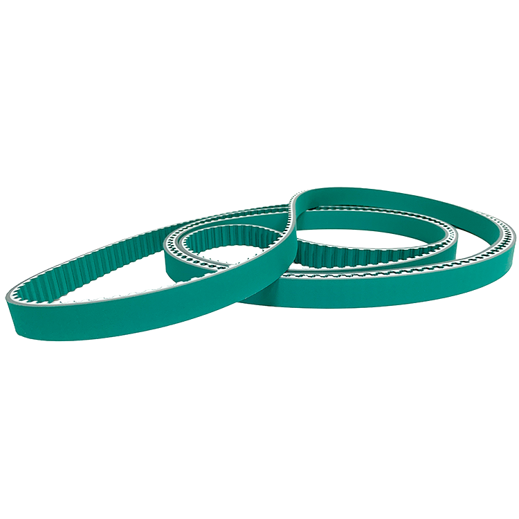 Thickened Double-sided Green Fabric Polyurethane Timing Belt 25-T10-3550+3PU PU Synchronous Belt