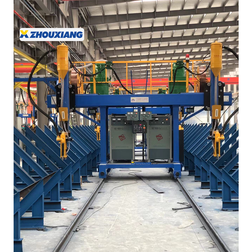 Manufacturing Plant Gantry Type H Beam Automatic Submerged Arc Welding Machine