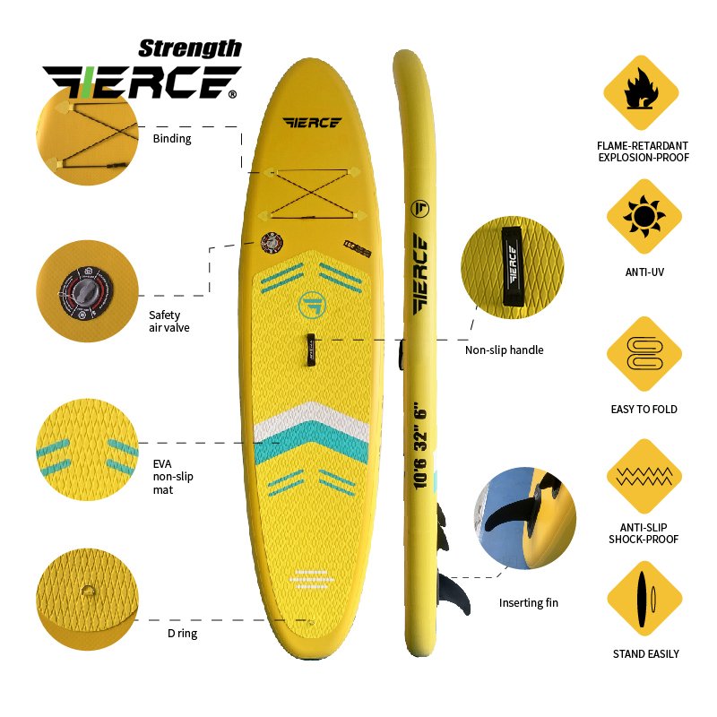 Inflatable Sup Stand up All Round Paddle Board Anti-Ultraviolet Rays Fishing Board Stand up Paddle Board