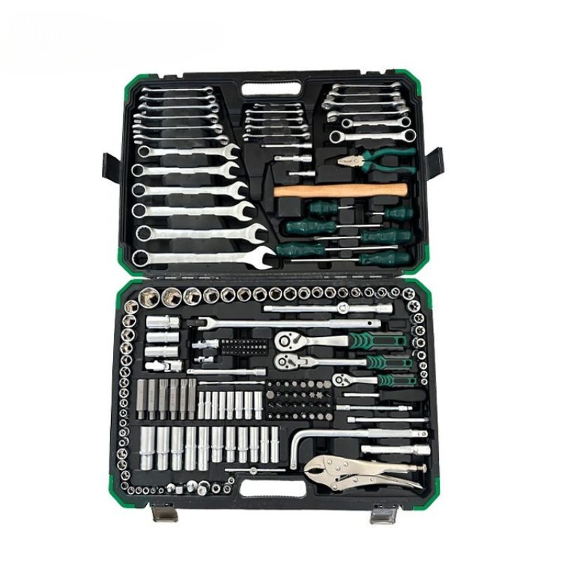 WZAUTO Portable 202PCs Car Repair Mechanic Tool Ratchet Torque Wrench Socket Set Other vehicle tools set