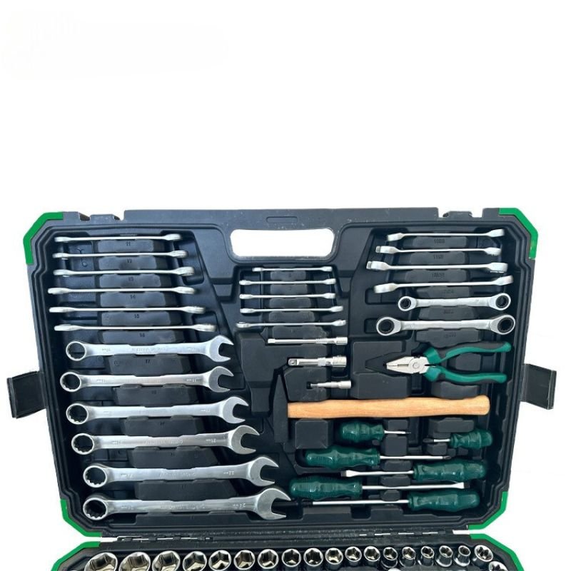 WZAUTO Portable 202PCs Car Repair Mechanic Tool Ratchet Torque Wrench Socket Set Other vehicle tools set