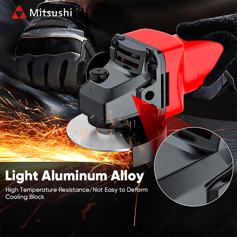 Mitsushi Wholesale Powerful Angle Grinder High Efficiency Tools Metal Electric Powerful Angle Grinder With Factory Outlet