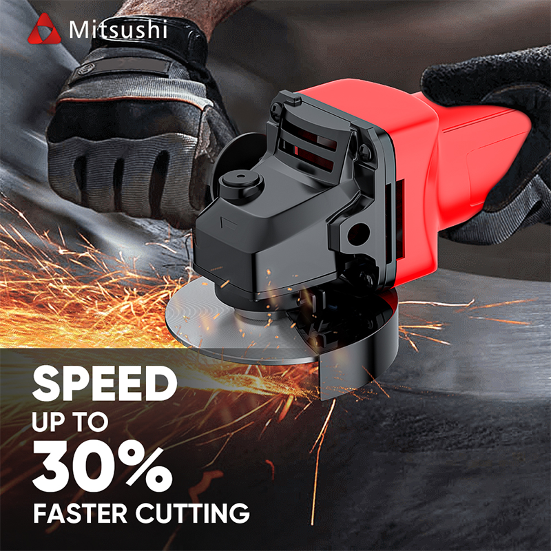 Mitsushi Wholesale Powerful Angle Grinder High Efficiency Tools Metal Electric Powerful Angle Grinder With Factory Outlet