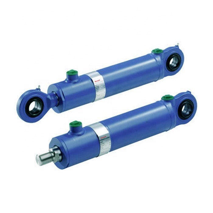 customized double rod end hydraulic cylinder / customized hydraulic cylinder and valve