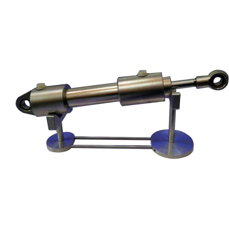 customized double rod end hydraulic cylinder / customized hydraulic cylinder and valve
