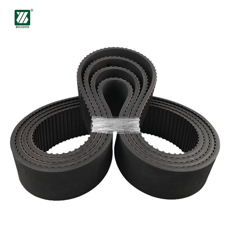 Customized High Quality Industrial Htd Std 5m 8m 14m 20m Rubber Coated Timing Transmission Belt