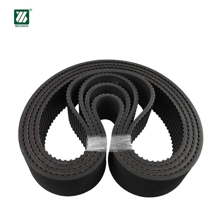Customized High Quality Industrial Htd Std 5m 8m 14m 20m Rubber Coated Timing Transmission Belt