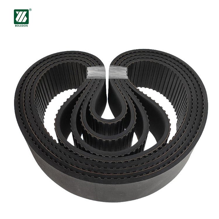 Customized High Quality Industrial Htd Std 5m 8m 14m 20m Rubber Coated Timing Transmission Belt