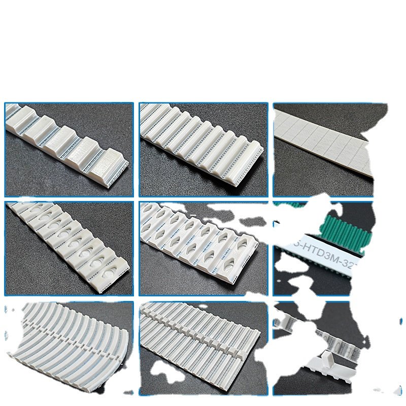 ONEFIRE Transparent PU Seamless Coating Steel Wire Core T2.5 T5 AT5 AT10 T10 Toothed Bucket/Barrel Synchronous Timing Belt