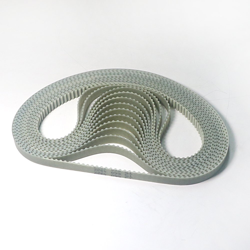 ONEFIRE Transparent PU Seamless Coating Steel Wire Core T2.5 T5 AT5 AT10 T10 Toothed Bucket/Barrel Synchronous Timing Belt