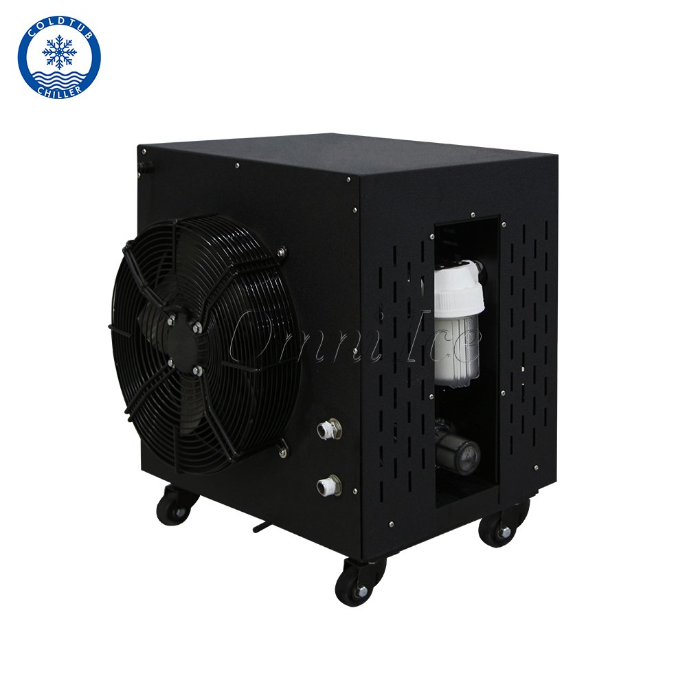 Omni Optimal 1.5HP Ice Bath Chiller with Ozone Pump 1HP Cold Plunge Tub Water Chiller for Bath Equipment Core Motor Component