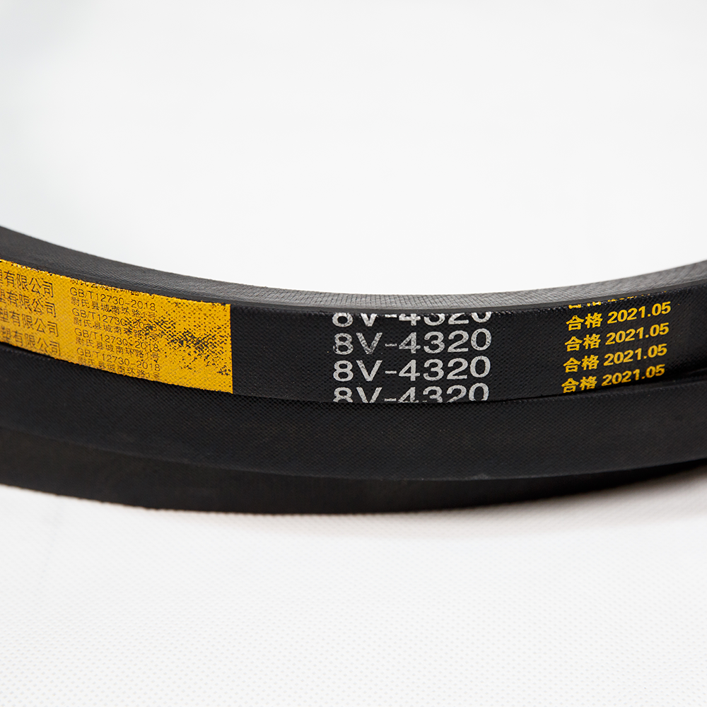 banded wedge v-belt 8V(25J) Rubber For Industrial Machines Hot sell universal driving v-belt good quality Uniform force