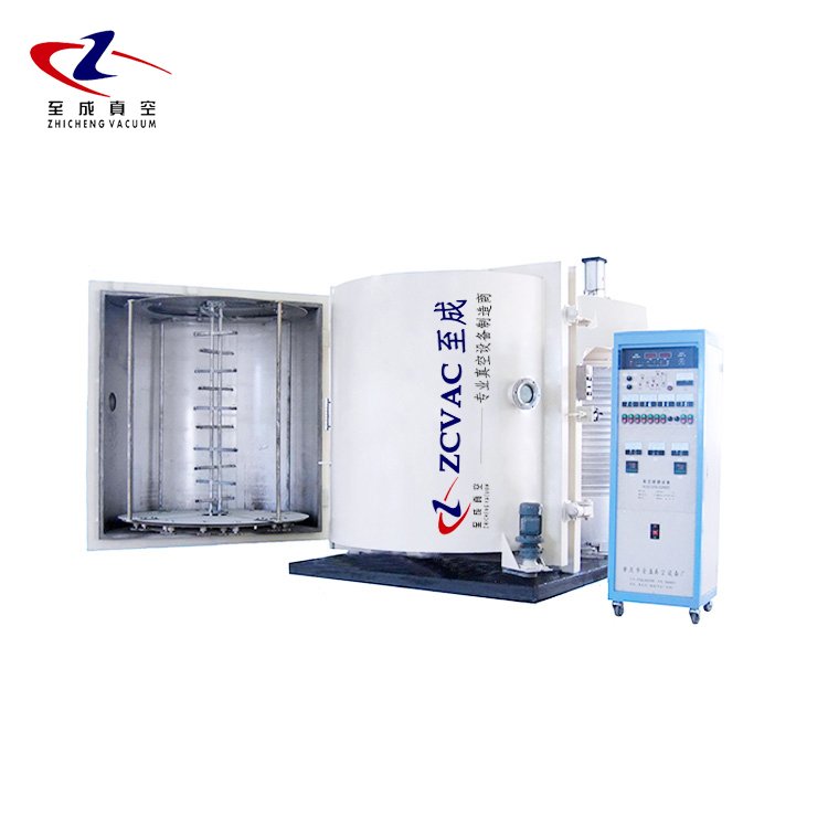 Plastic ABS PP PC PE PVD Vacuum Metallization Coating Machine for UV Automatic Spray Production Line