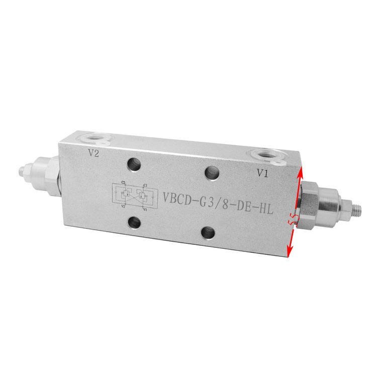 VBCD Series of VBCD-DEA/VBCD-DE-FL/VBCD-DEG/VBCD-DE-FLV Dual Counter Balance Valve Hydraulic Lock Valves