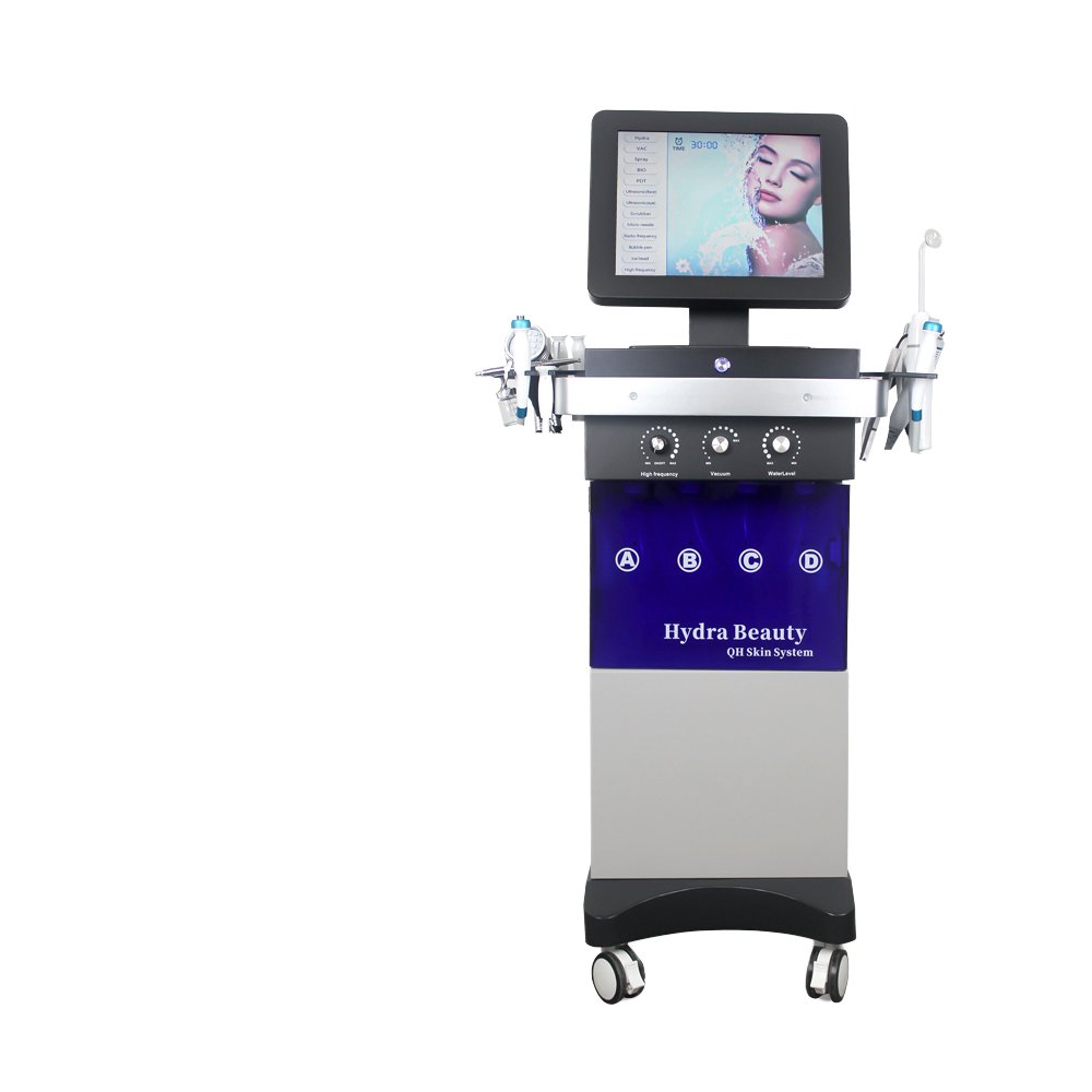 14 in 1 Diamond Dermabrasion Blackhead Remover Oxygen Jet Peel Skin Rejuvenation Microdermabrasion Facial Oxygen Machine