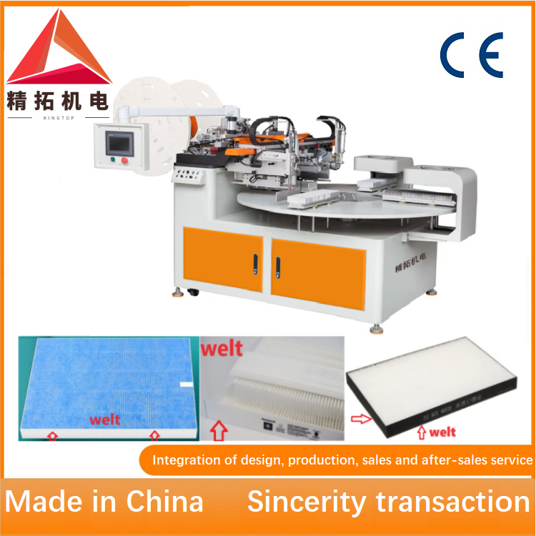 Professional Heavy Duty air Filter Rotary Filter Paper Pleating Machine