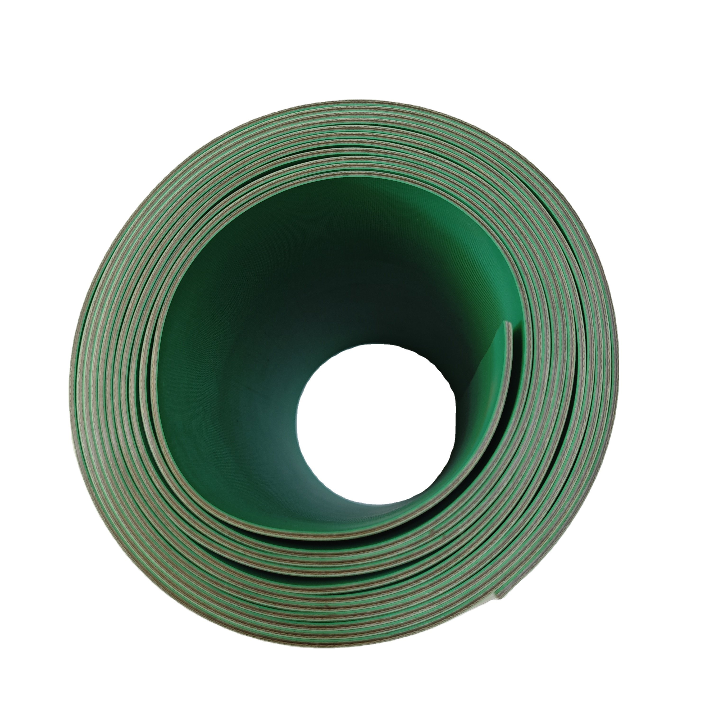 2.5mm thickness is not easy to break and antistatic nylon layer scraping joint flat belt drive belt