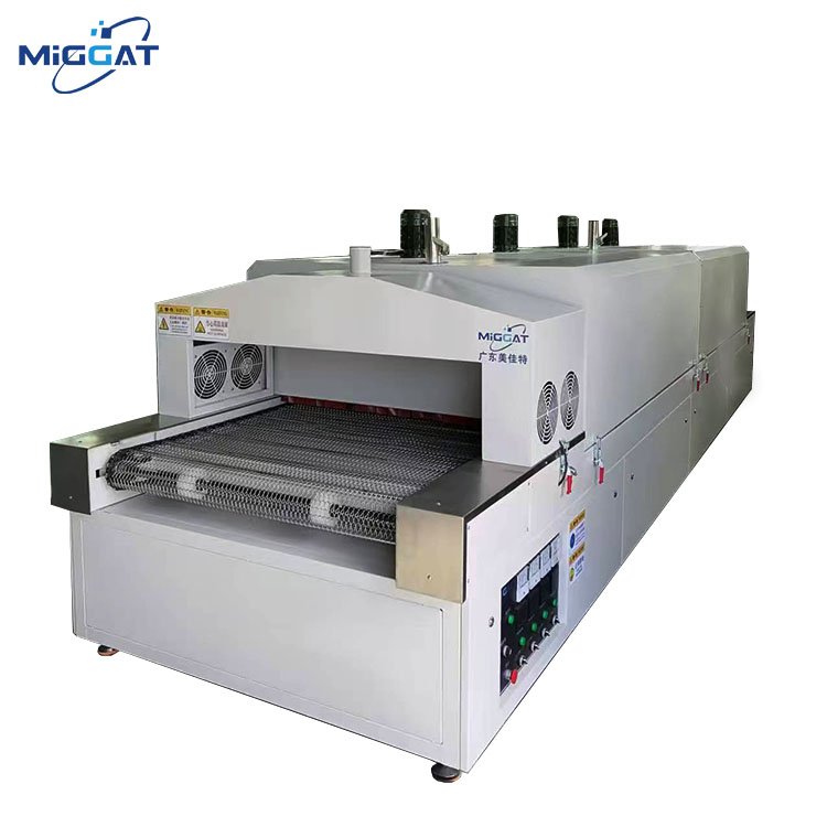 Factory manufacture hot air conveying dryer tunnel continuous drying tunnel oven device for powder coating curing oven conveyor
