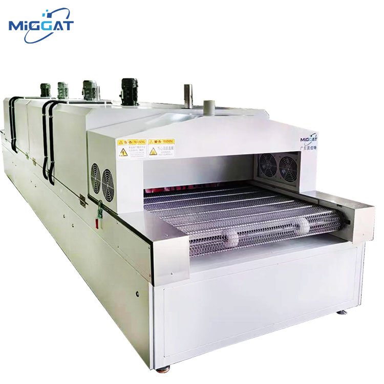 Factory manufacture hot air conveying dryer tunnel continuous drying tunnel oven device for powder coating curing oven conveyor