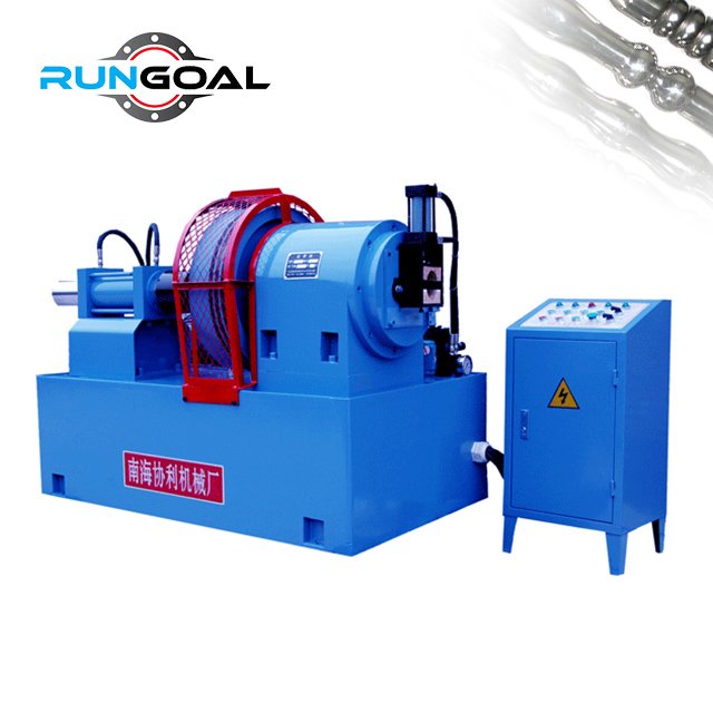 Manual Metal Pipe Embossing Metale Stainless Spinning Machine