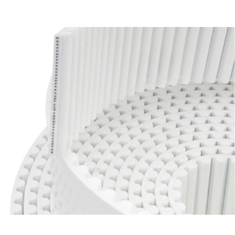 Continental OEM Customized Heat Resistant Antiwear STD8M 14M Single Sided Open End Polyurethane Timing Belt For Food Proc