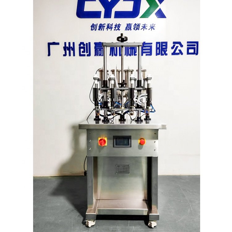 CYJX Automatic Eyewash Cosmetics Semi-auto Perfume Production Line Series Semi Automatic Perfume Bottle Filling Machine