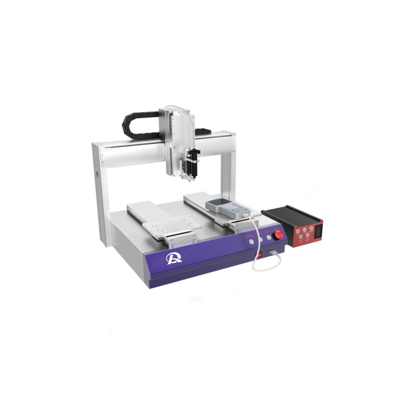 Easy to Use High Precision Ccd Visual Desktop Silicone/UV Glue Dispensing Machine