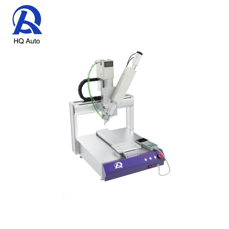 Easy to Use High Precision Ccd Visual Desktop Silicone/UV Glue Dispensing Machine